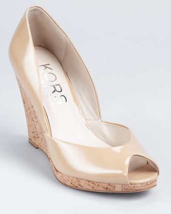 Michael Kors Kors Wedges Patent Vail - Lyst
