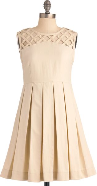 ModCloth On The Fence Dress - Lyst