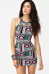 Nasty Gal Zena Dress Azteca