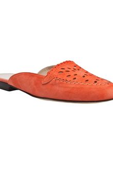 Oscar de la Renta Laser Cut Shoe - Lyst
