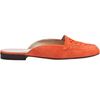 Oscar De La Renta Laser Cut Shoe in Orange (coral) - Lyst