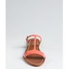 Prada Coral Patent Leather Slip On Sandals in Pink (coral) - Lyst