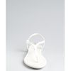 Prada Prada Sport White Patent Leather Sandals in White - Lyst