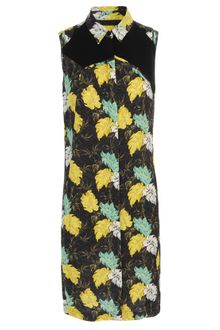 Proenza Schouler Exclusive Fauna Printed Crepe Dress - Lyst