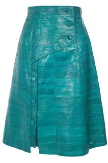 Proenza Schouler Exclusive Aline Eel Skin Skirt - Lyst