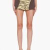 Proenza Schouler Yellow Tiger DTL Shorts in Yellow - Lyst