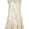 Red Valentino Embellished Dress in Beige (nude) - Lyst