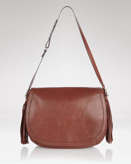 See By Chloé See By Chloé Twin Tassels Shoulder Bag in Brown (mocha) - Lyst