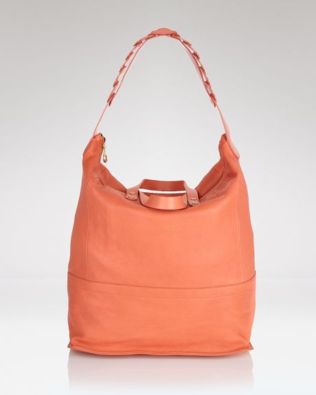 See By Chloé Bryoni Large Double Function Tote in Orange (watermelon) - Lyst