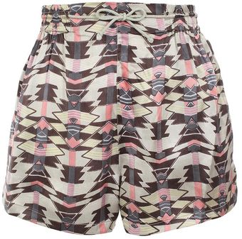 Surface To Air Printed Silk Shorts - Lyst