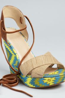Theodora & Callum Wedges Bali - Lyst