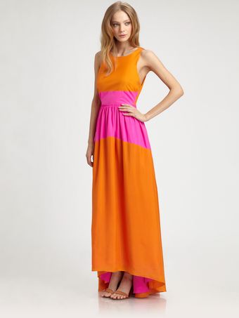  Silk Maxi Dress 