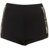 Topshop Aztec Side Stud Knicker in Black - Lyst