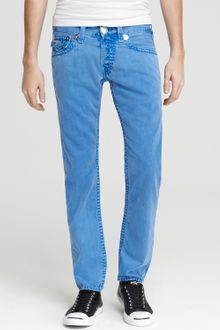 True Religion Jack Overdyed Tonal Super T Jeans in Royal Blue - Lyst