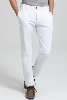 Vince Selvedge Twill Pant Classic Fit - Lyst