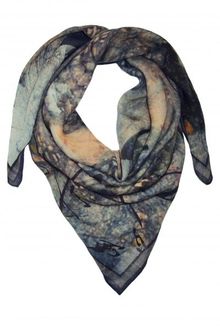 Wrq.e.d Pigs On The Wings Wool Scarf - Lyst