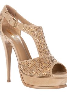 Yves Saint Laurent Studded Shoe - Lyst
