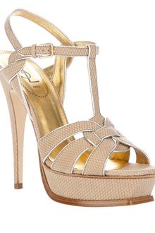 Yves Saint Laurent Tribute Sandal - Lyst
