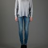 3.1 Phillip Lim Metallic Insert Top in Gray (grey) - Lyst