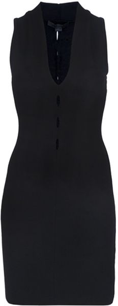 Alexander Wang Bodycon Dress in Black - Lyst