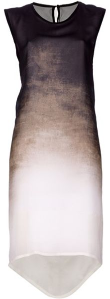 Ann Demeulemeester Gradated Sleeveless Dress - Lyst