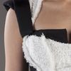 Antonio Berardi Melange Dress in White - Lyst