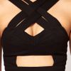 Asos Collection Asos Petite Exclusive Skater Dress with Strappy Cut Out Middle in Red - Lyst
