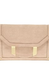 Asos Metal Handle Foldover Clutch