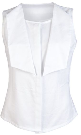 Barbara Tfank Tie Neck Blouse - Lyst