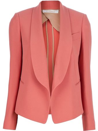Chloé Openfront Blazer - Lyst