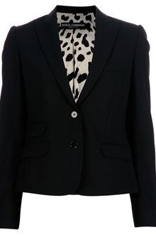 Dolce & Gabbana Cropped Blazer - Lyst