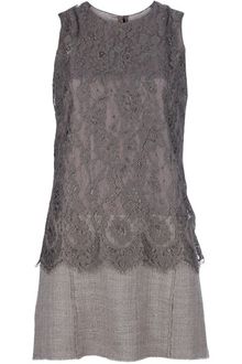 Dolce & Gabbana Lace Shift Dress - Lyst