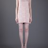 Dolce & Gabbana Lace Sleeveless Dress in Beige (nude) - Lyst