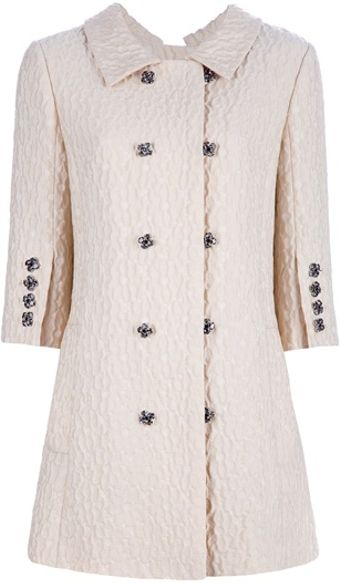Dolce & Gabbana Long Jacket - Lyst