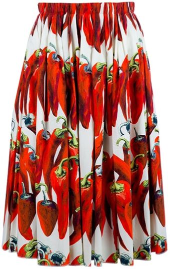  Printed Skirt 