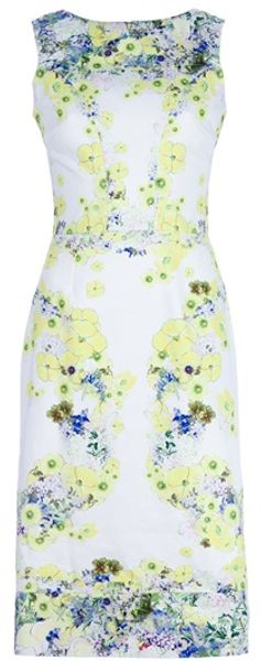 Erdem Marlena Floral Dress - Lyst