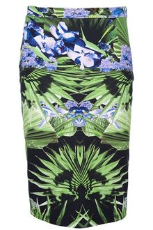 Givenchy Floral Print Skirt - Lyst