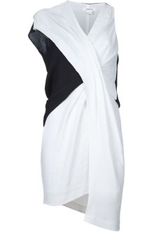 Helmut Lang Tex Panel Dress - Lyst