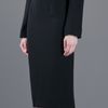 Lanvin Pencil Skirt in Black - Lyst