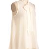 Modcloth Sheer Style Top in White in White - Lyst