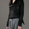 Rick Owens Peplum Jacket in Black - Lyst