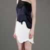 Stella Mccartney Oneshoulder Paneled Dress in Black - Lyst