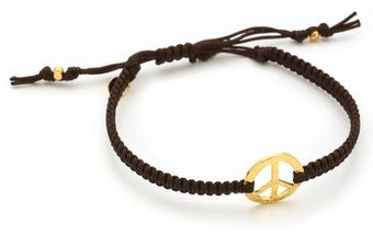 Tai Peace Sign Charm Bracelet - Lyst