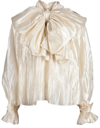 Viktor & Rolf Tie Blouse - Lyst