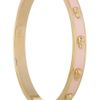 Alexander Mcqueen Enameled Skull Bangle in Blue (gold) - Lyst
