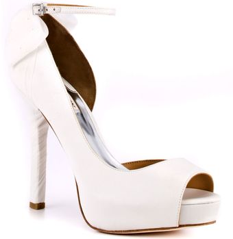 Badgley Mischka Zakia Silk - Lyst