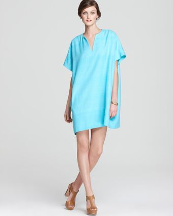 Diane Von Furstenberg Dress Squaretan Silk Tunic - Lyst