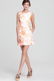 Diane Von Furstenberg Dress Carpreena Mini Rose Jacquard - Lyst