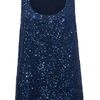 French Connection Fast Mini Sequins Tank Top in Blue - Lyst