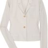 Jil Sander Drawstringdetailed Wool Blazer in Gray - Lyst